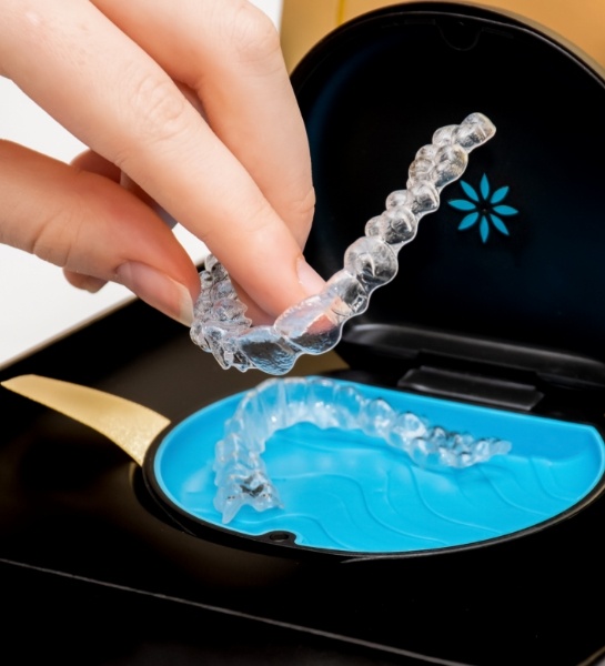 Set of Invisalign trays