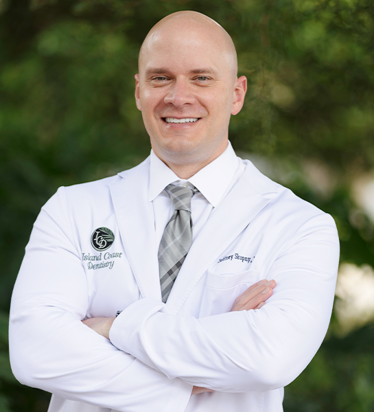 Doctor Skupny in his lab coat